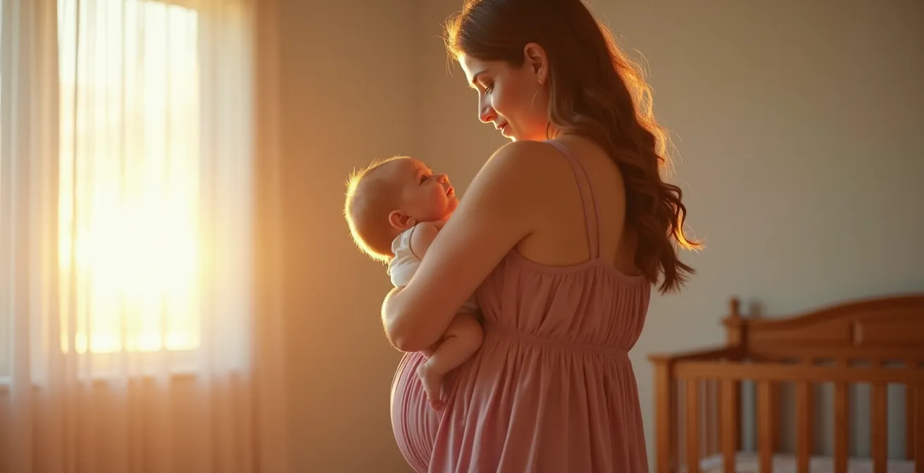 Dos vestidos comparando corte imperio y cintura alta en maniquíes petite